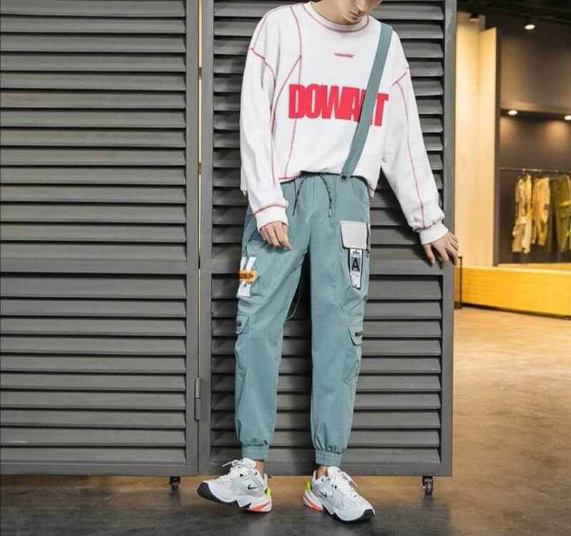 Stockholm Cargo Pants Japanese Streetwear Joggers
