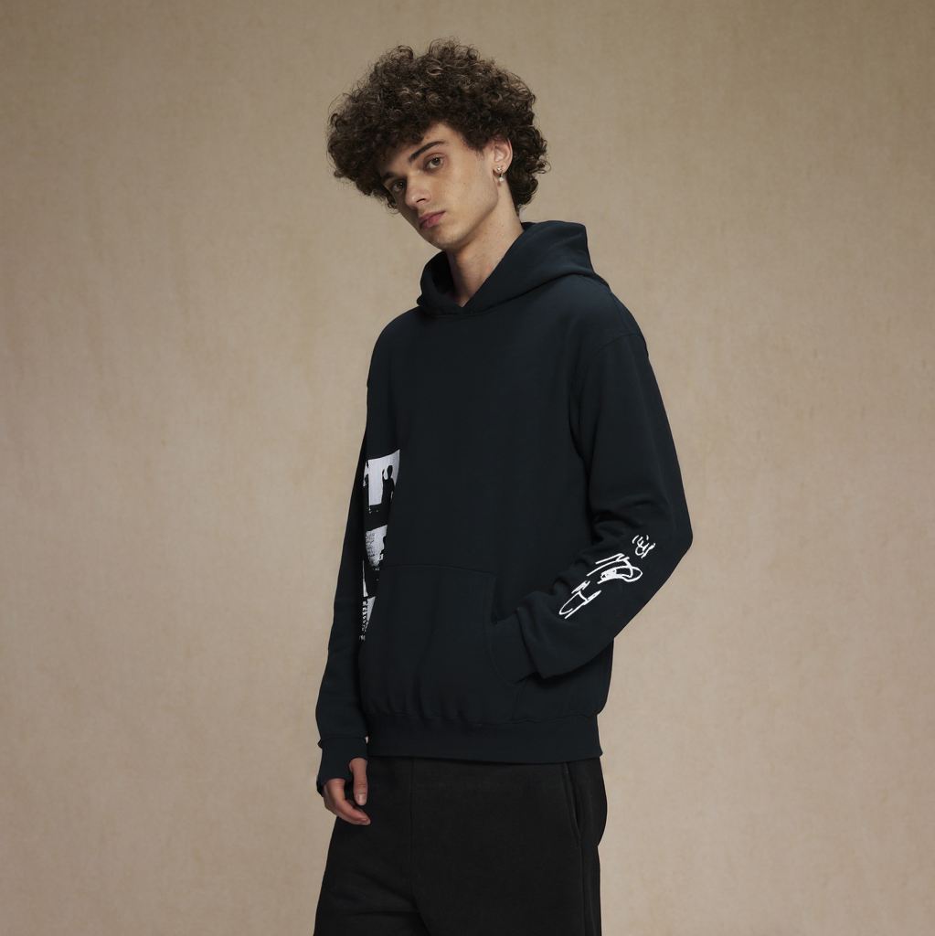 Abstract Look | Artistic Print Hoodie - Luxuryurbanwear