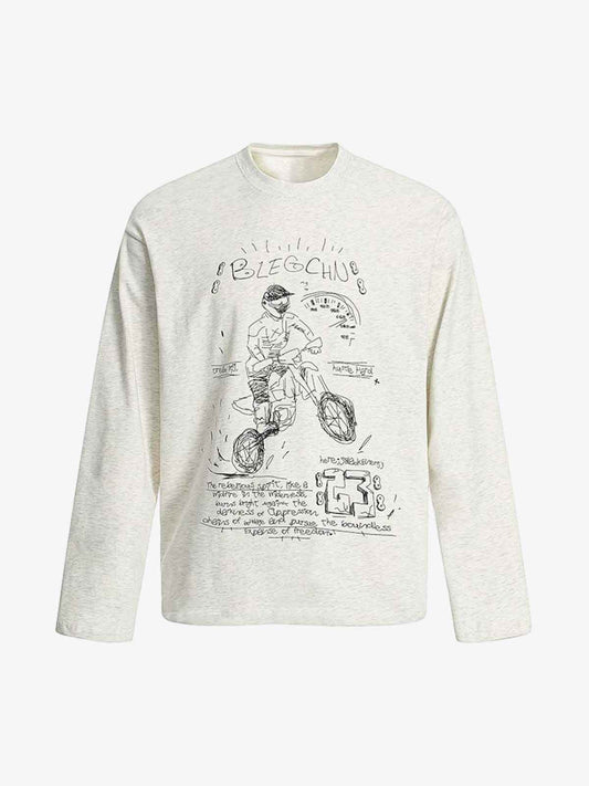 Long Sleeve Painted Characters