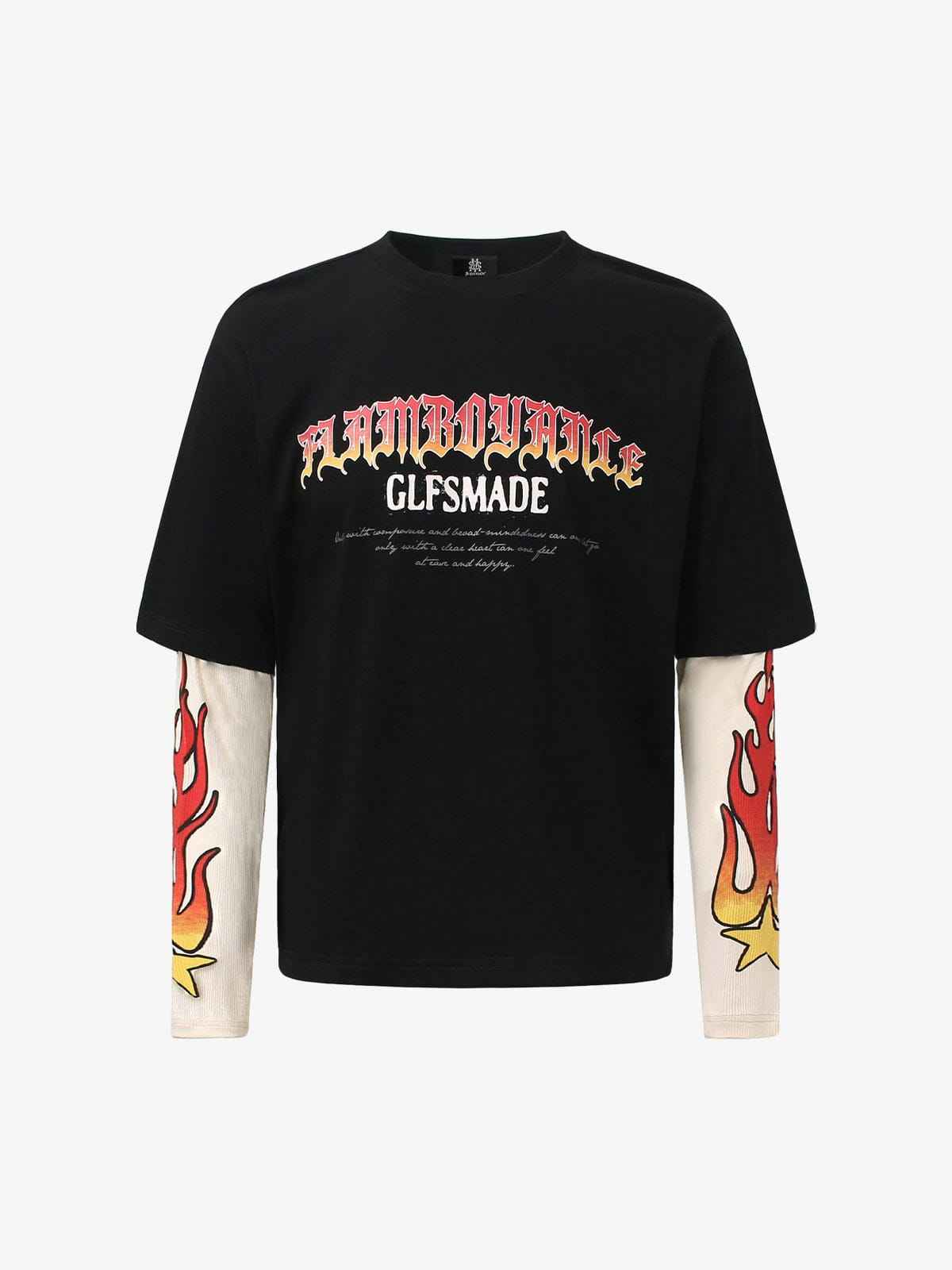 Long Sleeve Gradient Letters
