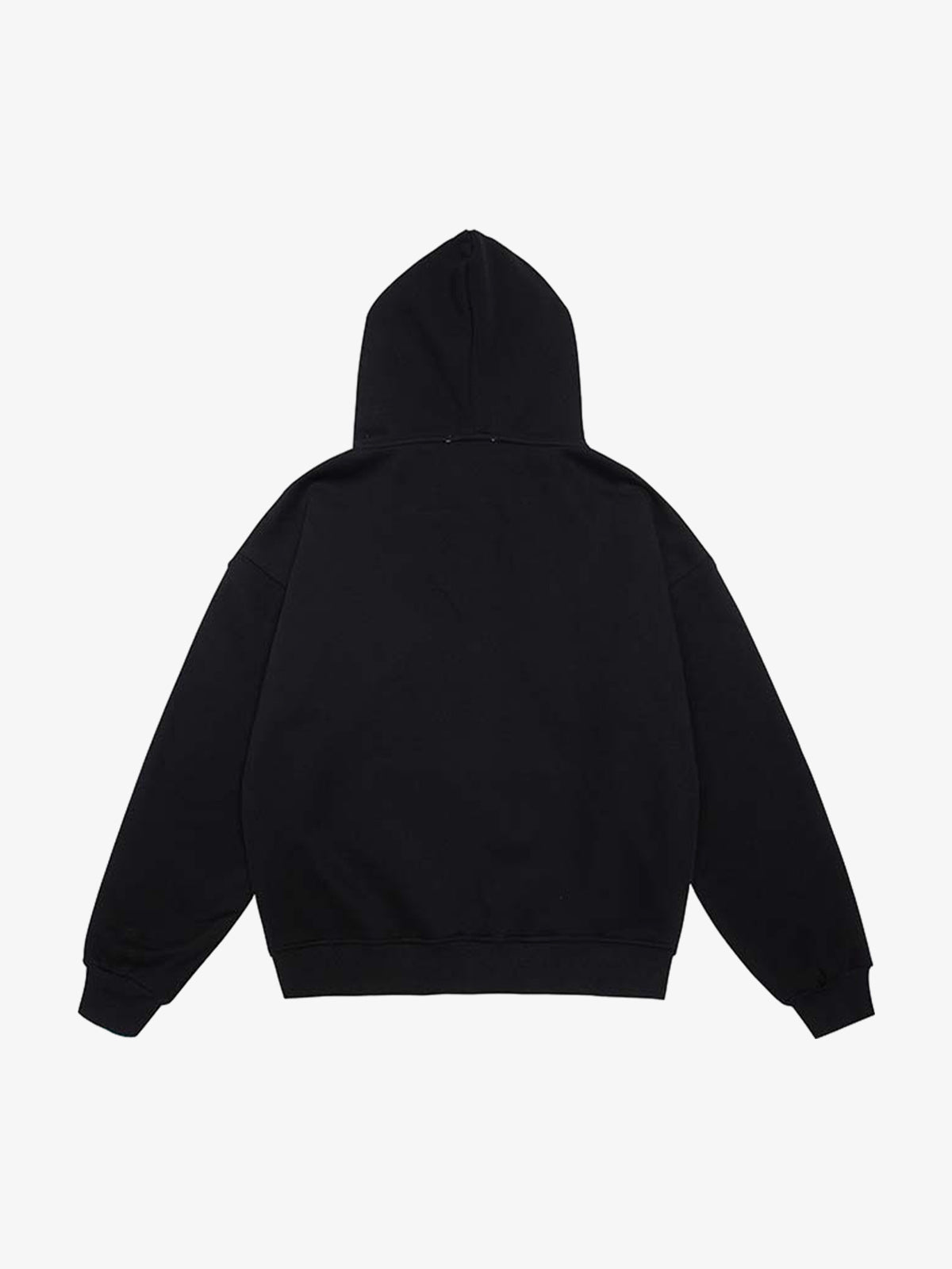 Letter Medal Embroidered Cardigan Fur Collar Zip Up Hoodie- 2502 - Luxuryurbanwear