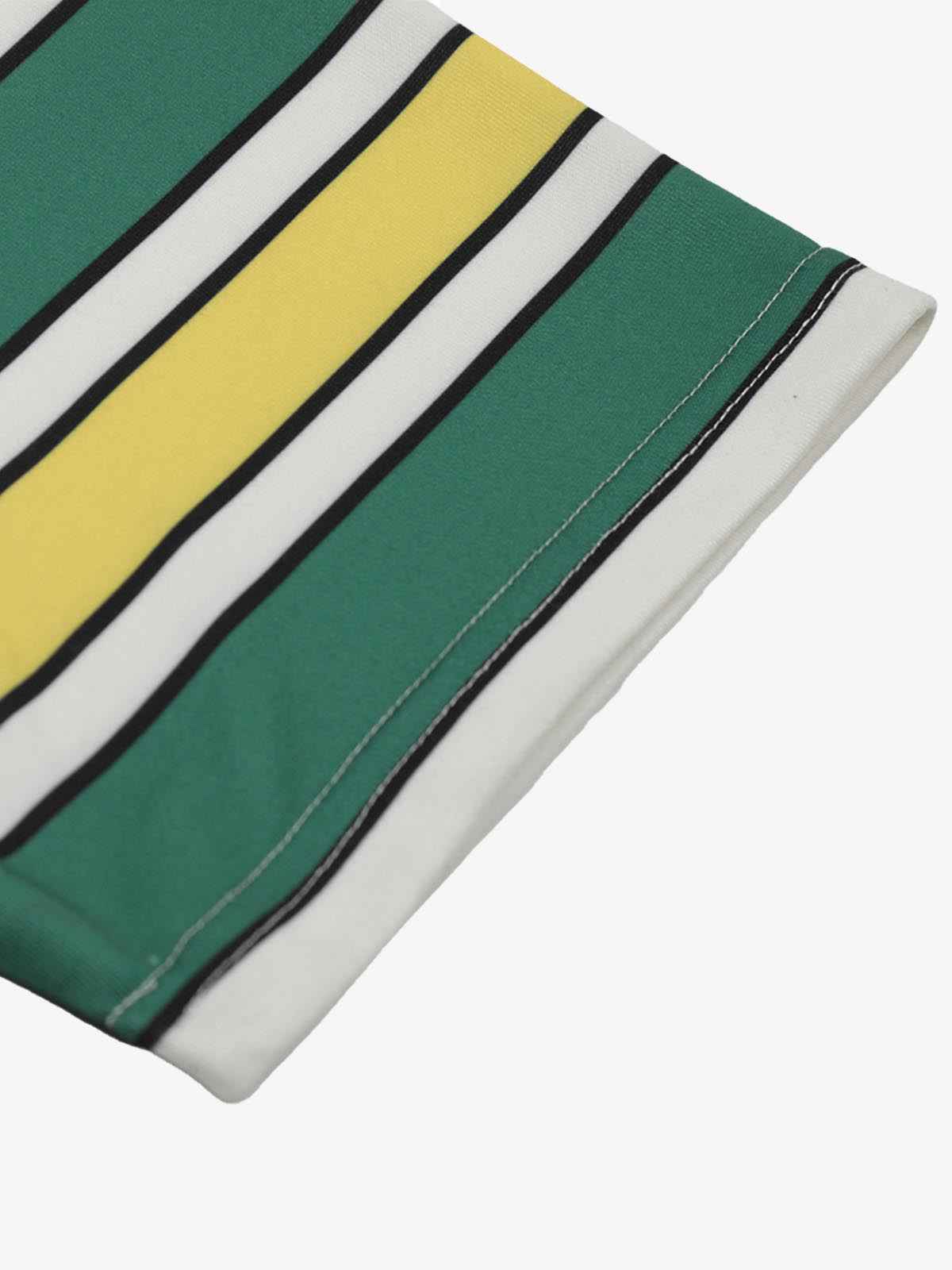 Oversized Sports Jersey V-Neck - Technical Mesh Block Streetwear T-Shirt