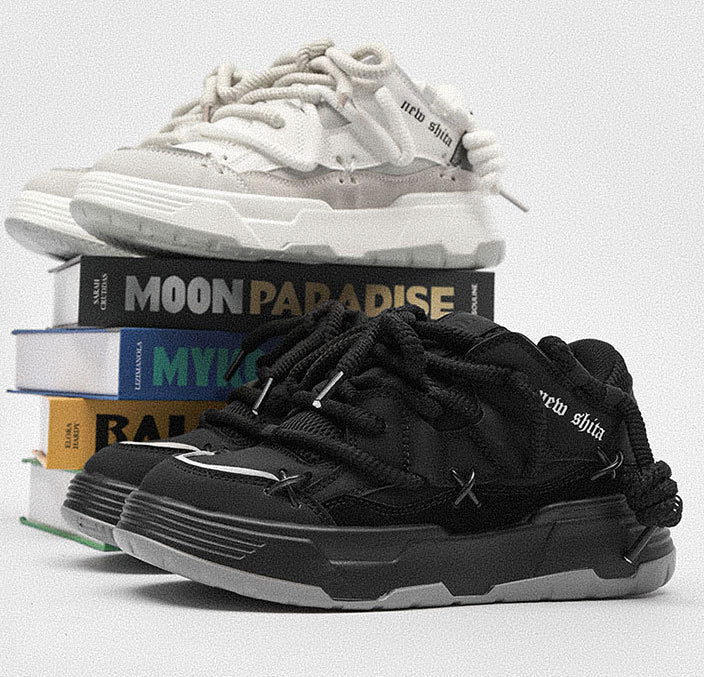 Urban Lace | Chunky Casual Sneakers - Luxuryurbanwear