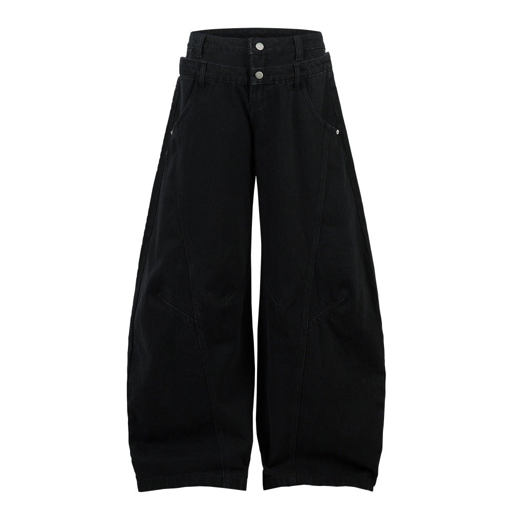 Leopard Graffiti | Patch Jeans Pants - Luxuryurbanwear