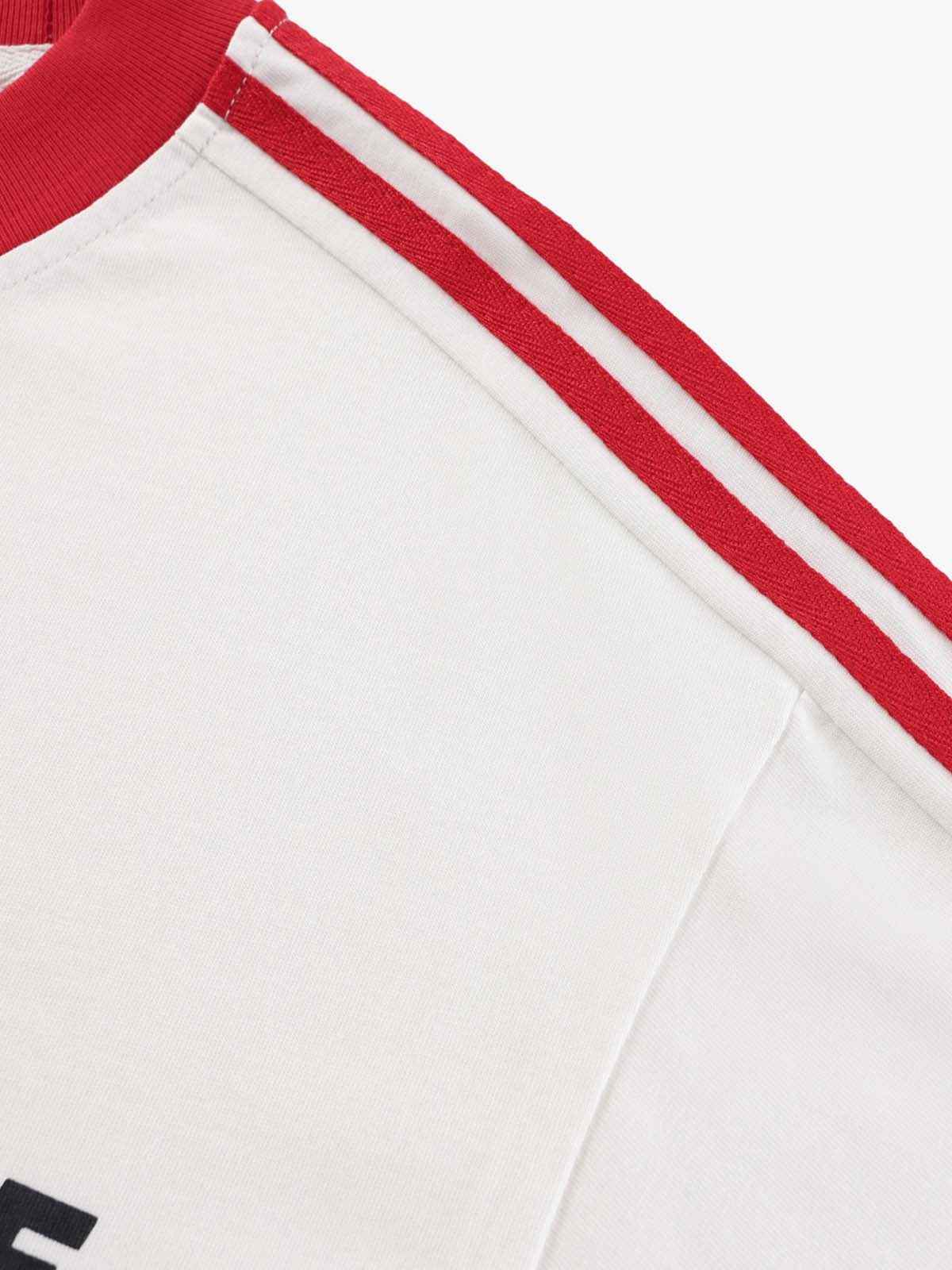 Jersey Digital Print Colorblock Long-Sleeved T-Shirt