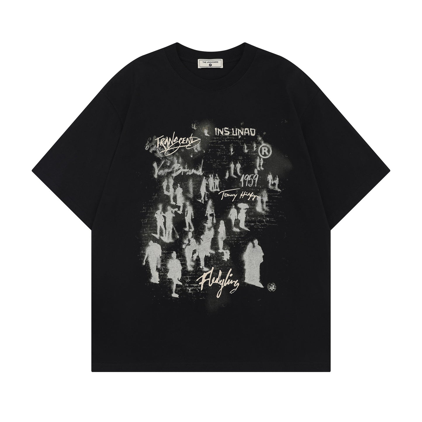Crowd Print | Graffiti T-Shirt