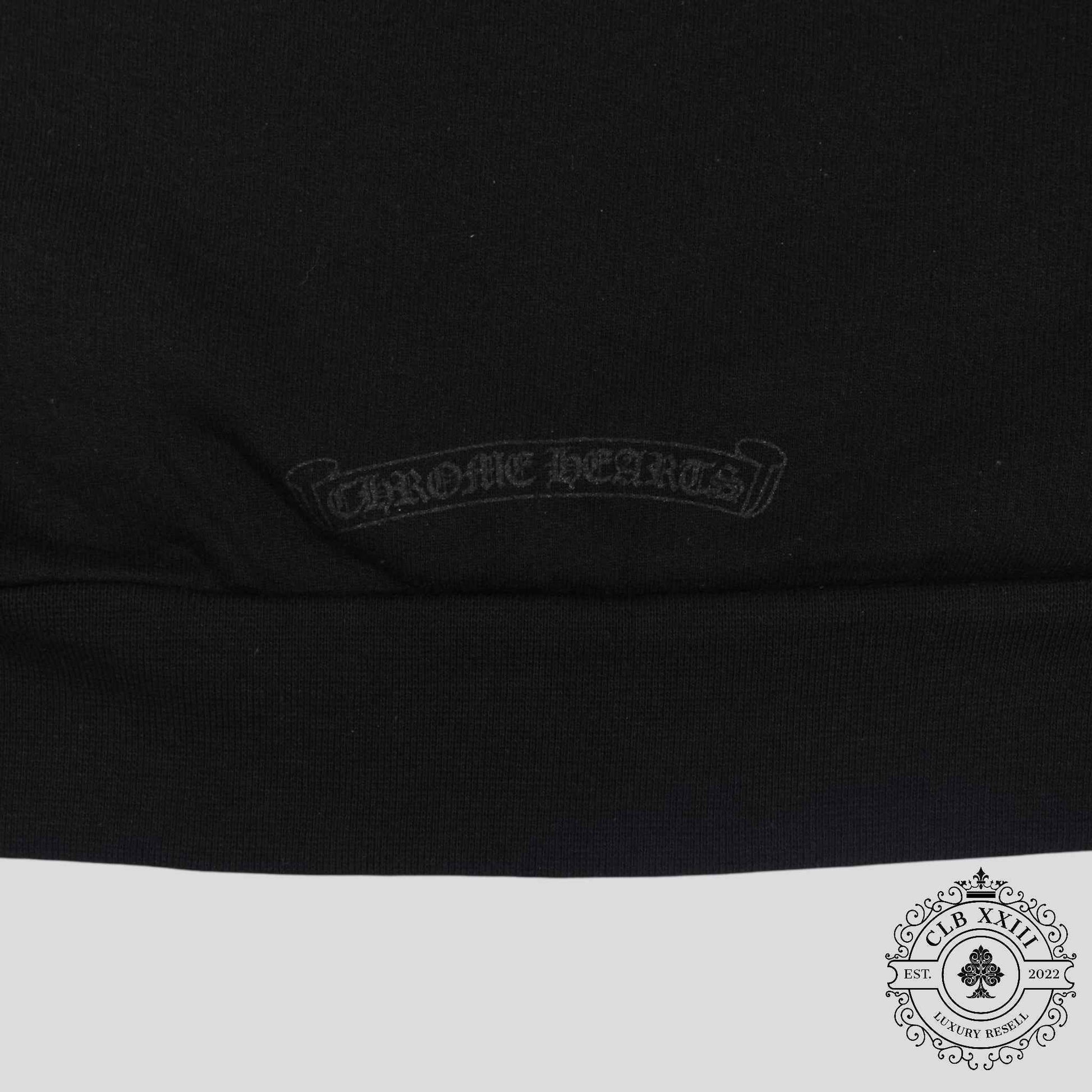 Chrome Hearts Triple Black Miami Exclusive Hoodie
