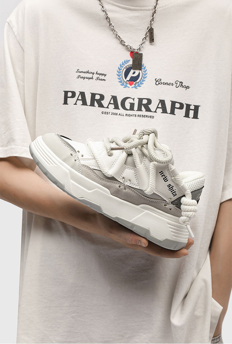 Urban Lace | Chunky Casual Sneakers - Luxuryurbanwear