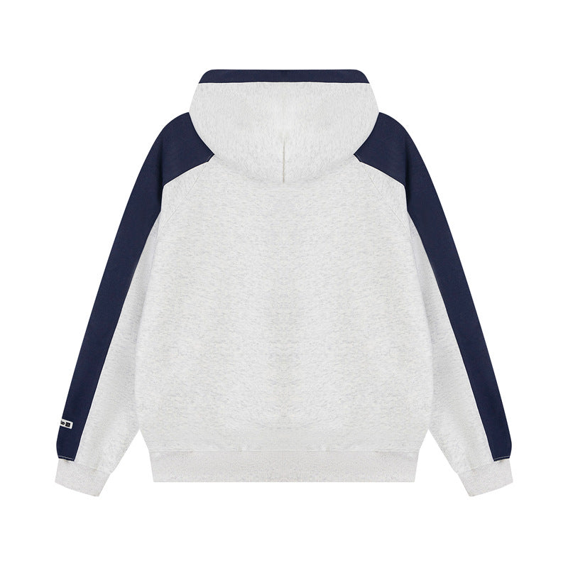 Racing Stripe Block | Athletic Hoodie - Luxuryurbanwear