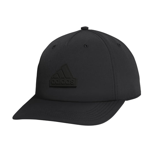 adidas Mens Sport 5-Panel High Crown Structured Snapback Adjustable Fit Cap Black/Grey