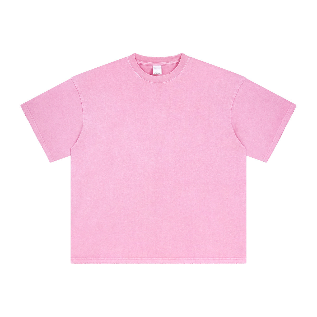 Washed Edge Distressed | Basic T-Shirt - Luxuryurbanwear