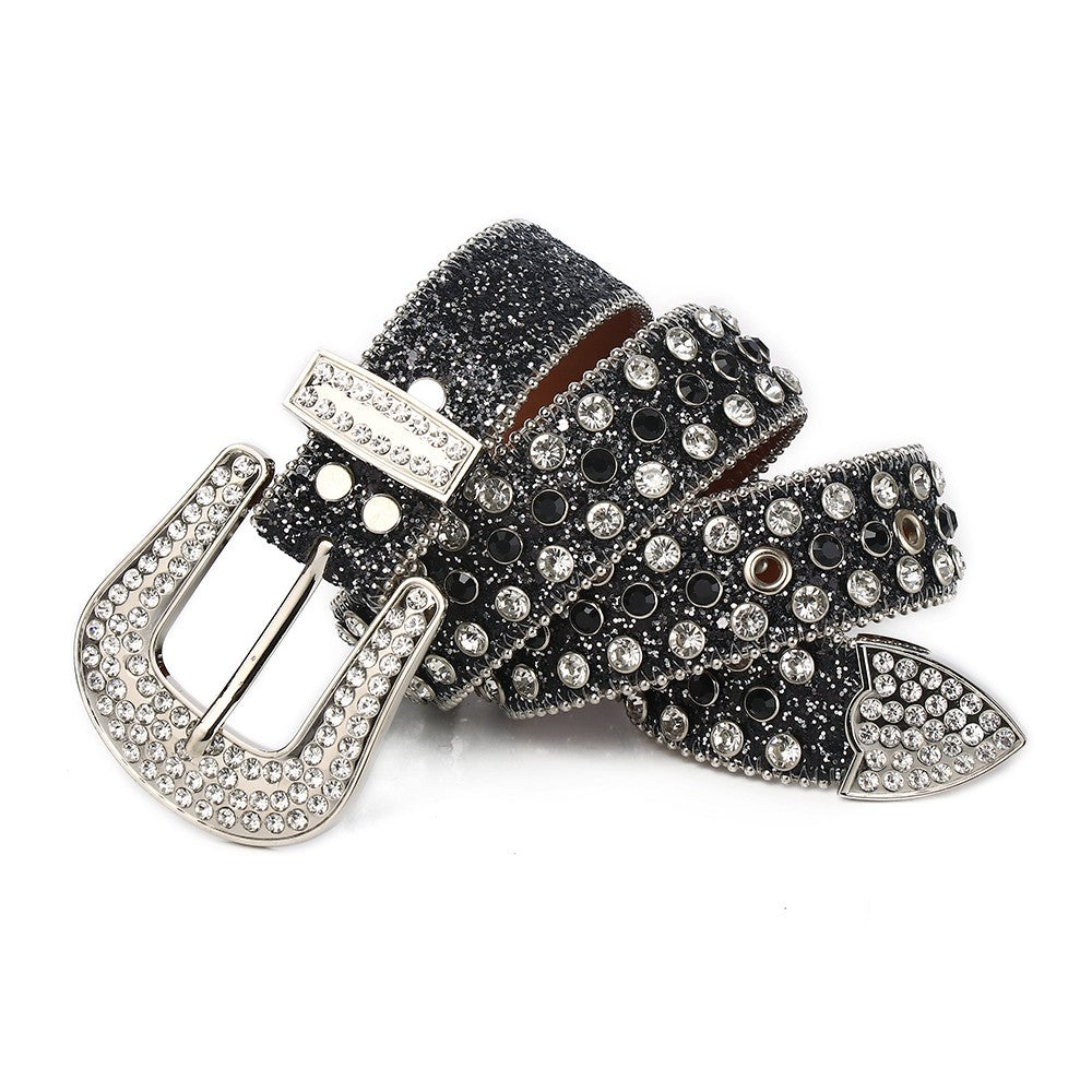 Studded | Rhinestone Belt - Luxuryurbanwear