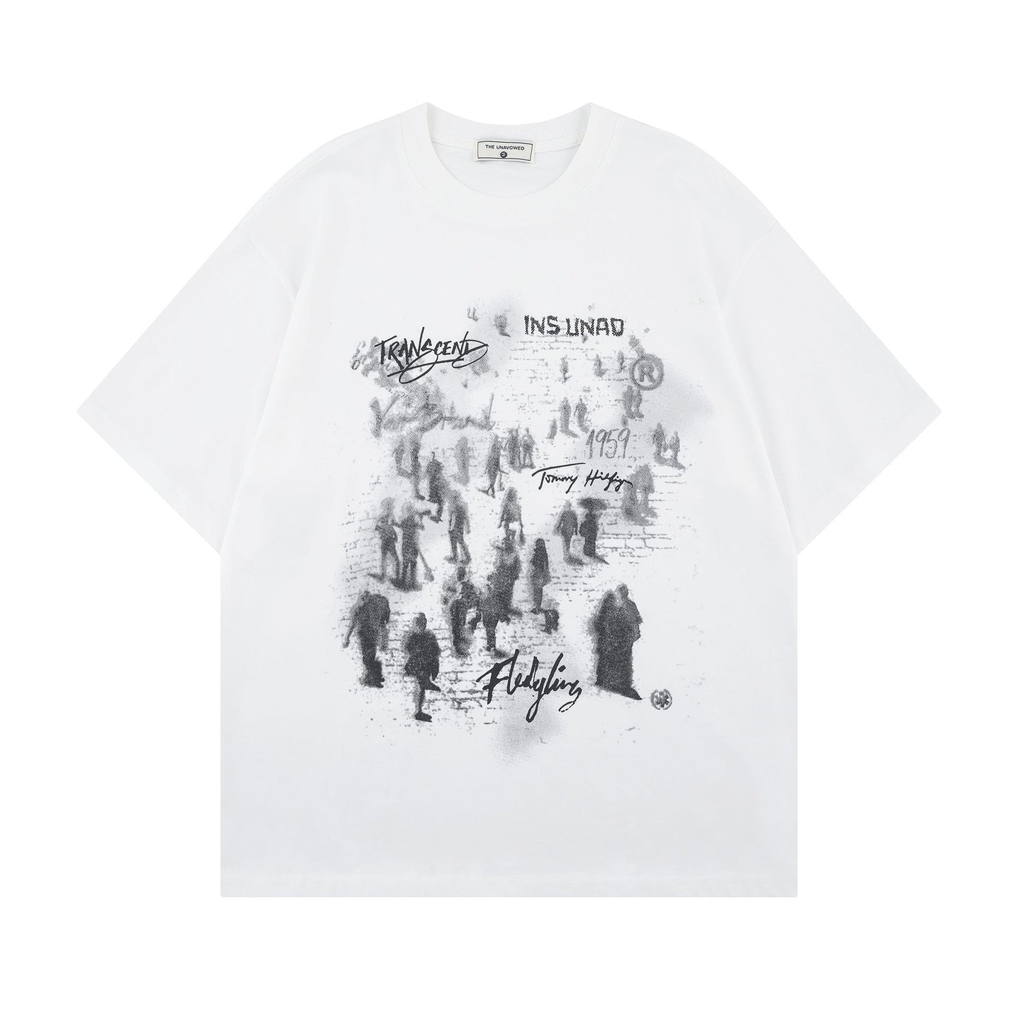Crowd Print | Graffiti T-Shirt