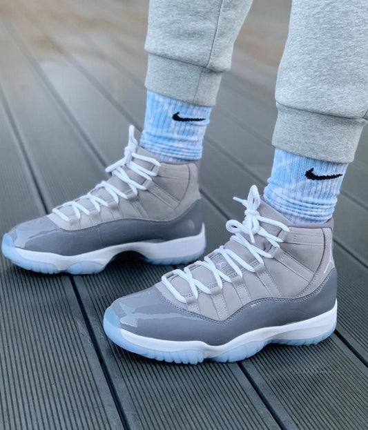 Custom Air Jordan 11 Retro  Cool Grey - Luxuryurbanwear