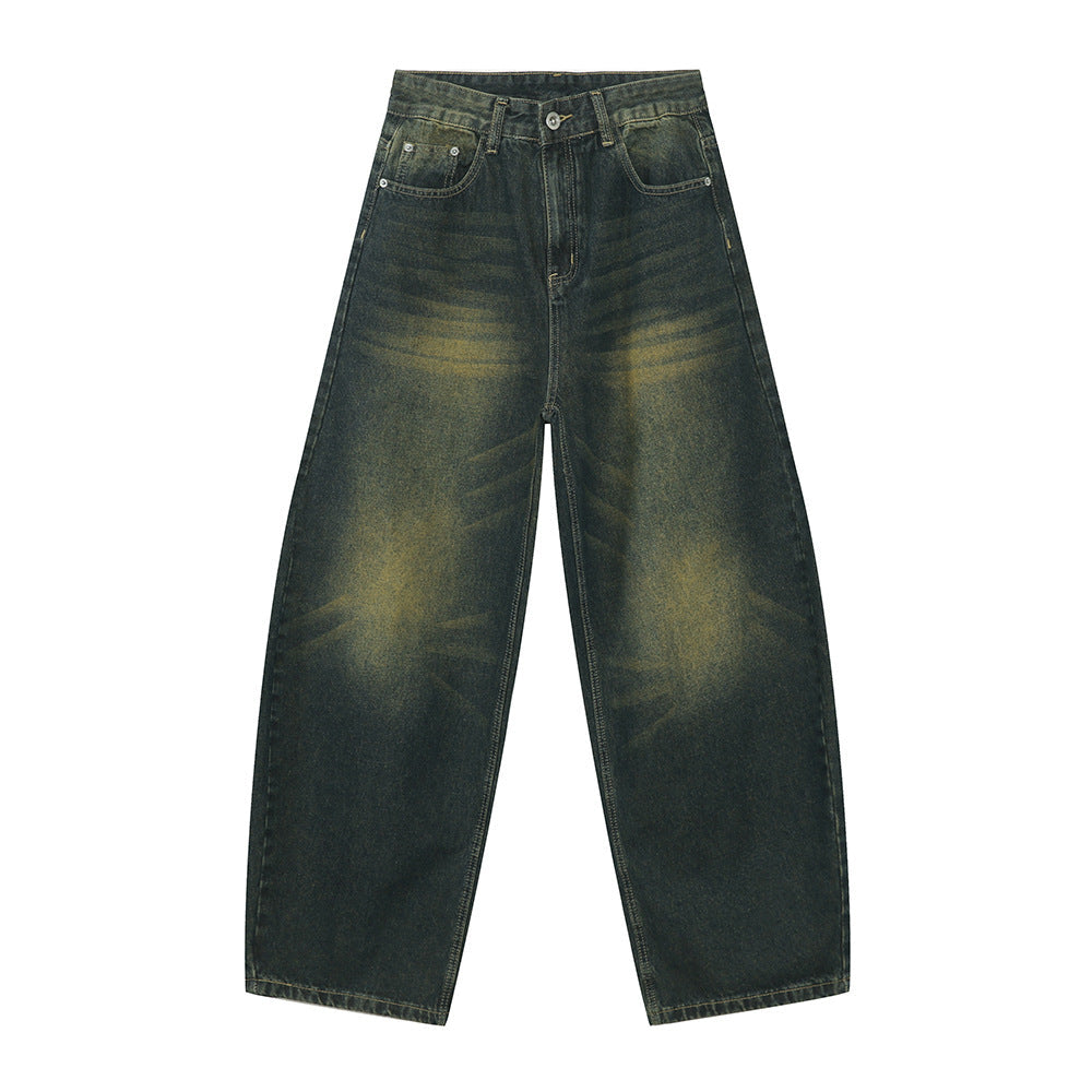 Vintage Denim | Baggy Barrel Jeans - Luxuryurbanwear