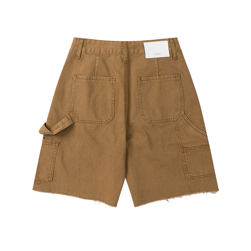 Utility Pocket | Denim Shorts - Luxuryurbanwear