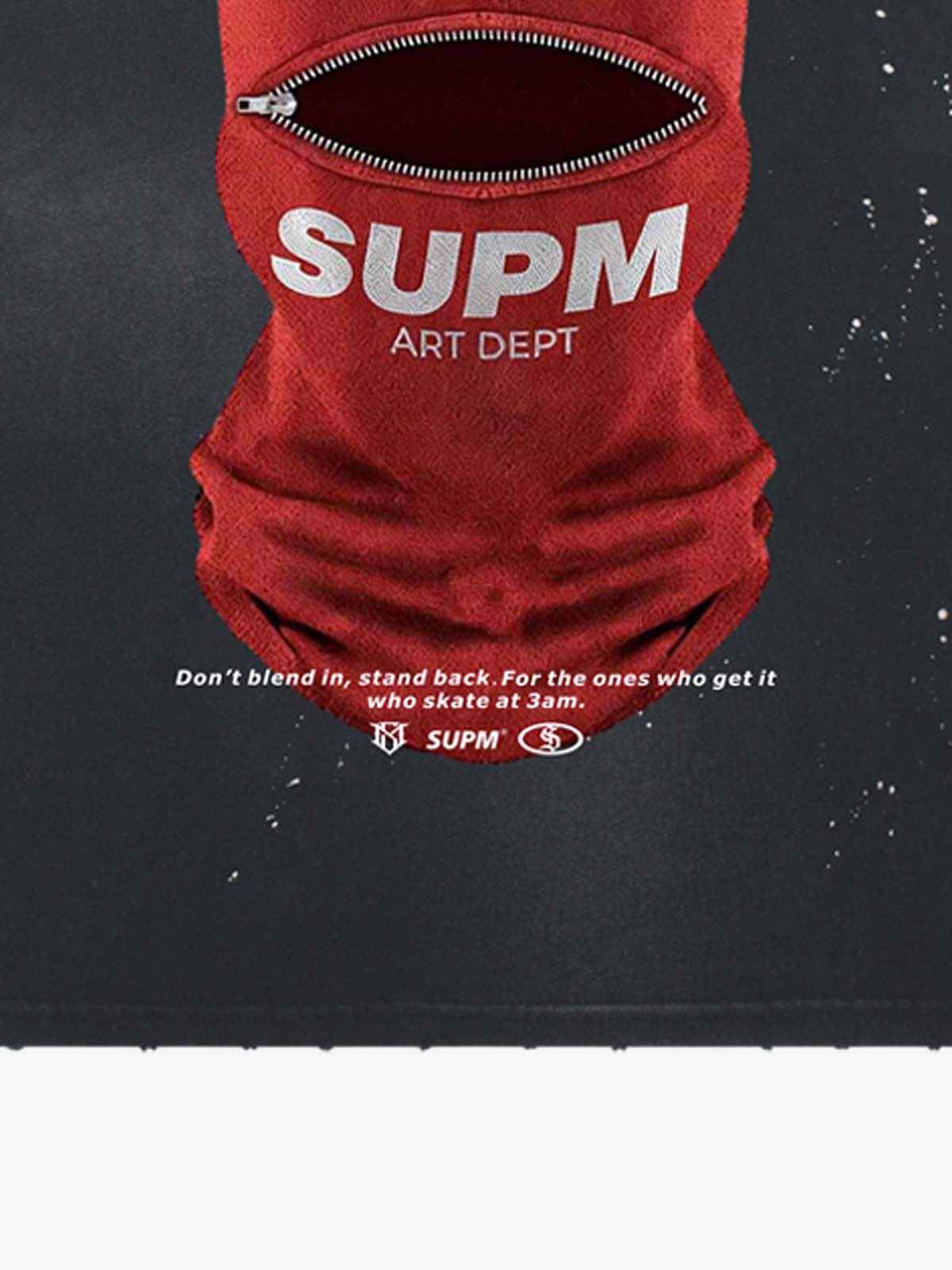 Red Balaclava Graphic T-Shirt