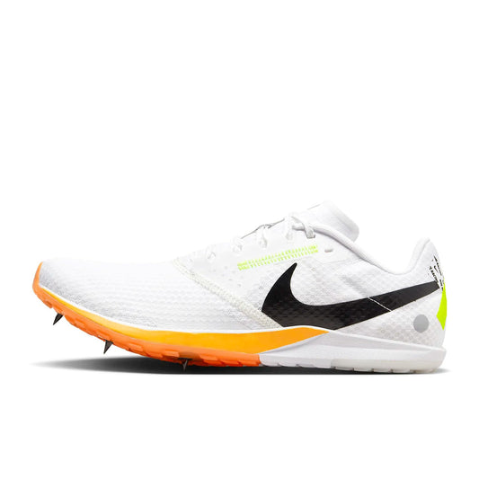 Nike Rival XC 6 Cross-Country Spikes (DX7999-100 White/Black-Total Orange-Laser Orange) Size 10