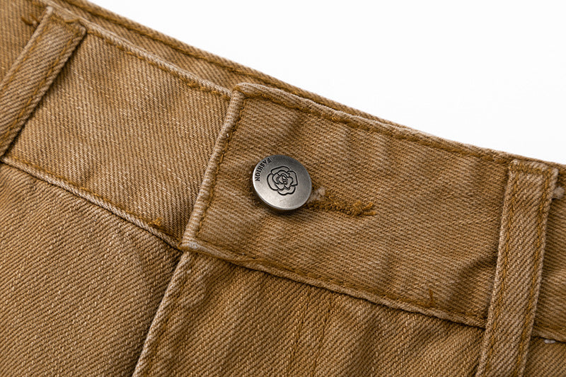 Utility Pocket | Denim Shorts - Luxuryurbanwear