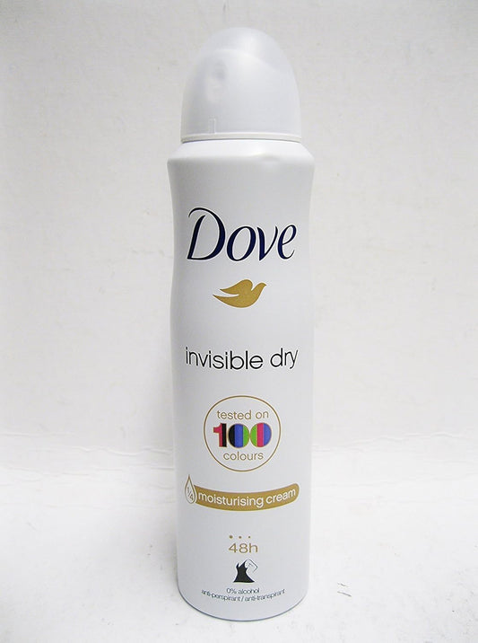 Lot of 6 Anti-Perisperant Deodorant INVISIBLE DRY BY DOVE 150ml
