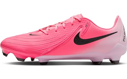 Nike Phantom GX II Academy FG/MG (FD6723-600 Sunset Pulse/Black) Size 4