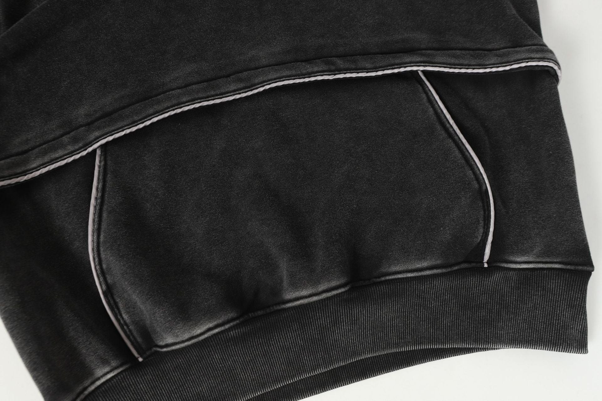 Retro Deconstructed | Patchwork Washed Hoodie - Luxuryurbanwear