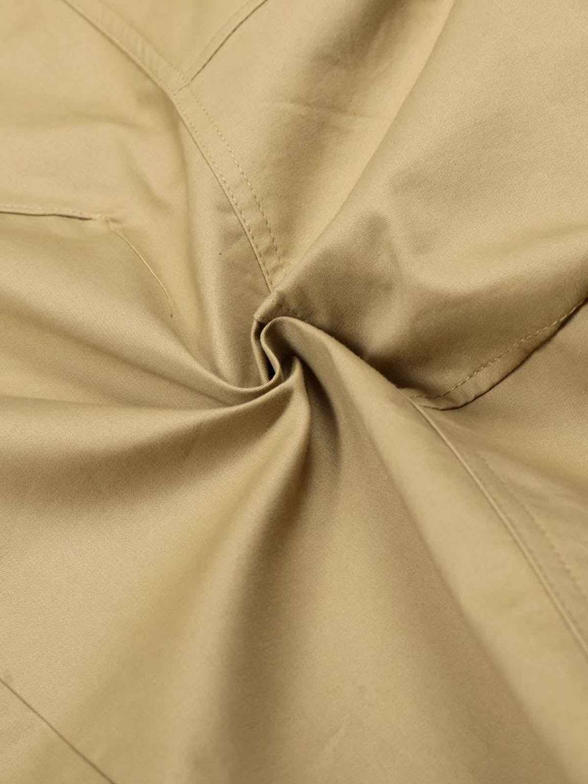 Pleated Utility Pocket Wide Leg Cropped Cargo Pants