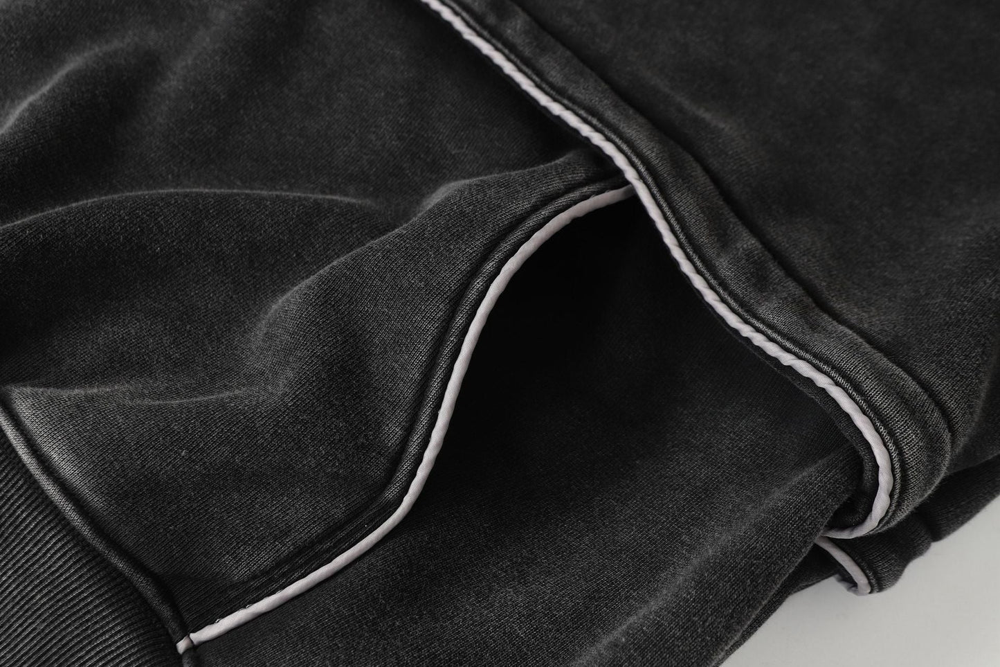 Retro Deconstructed | Patchwork Washed Hoodie - Luxuryurbanwear