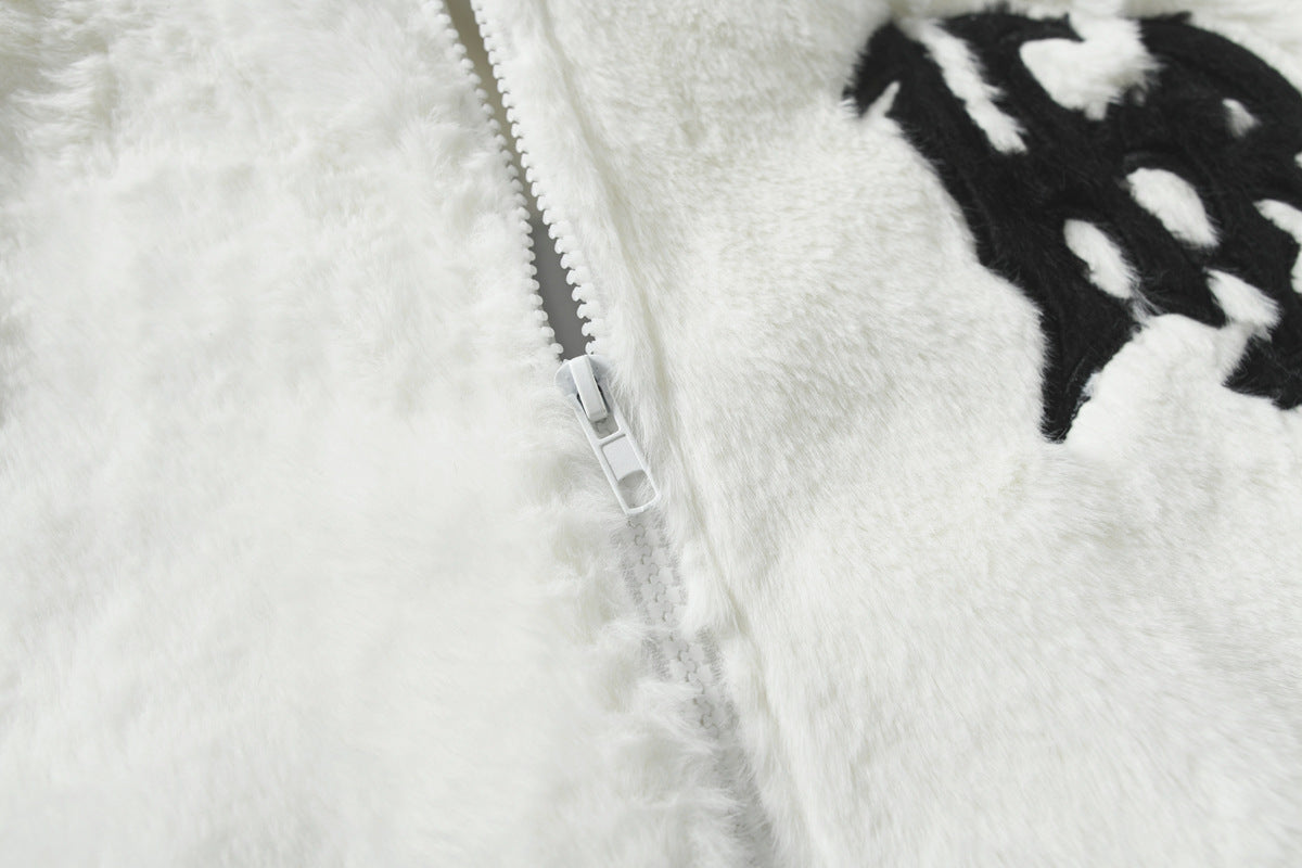 Streetwear Outerwear | Gothic Fur Jacket - Luxuryurbanwear