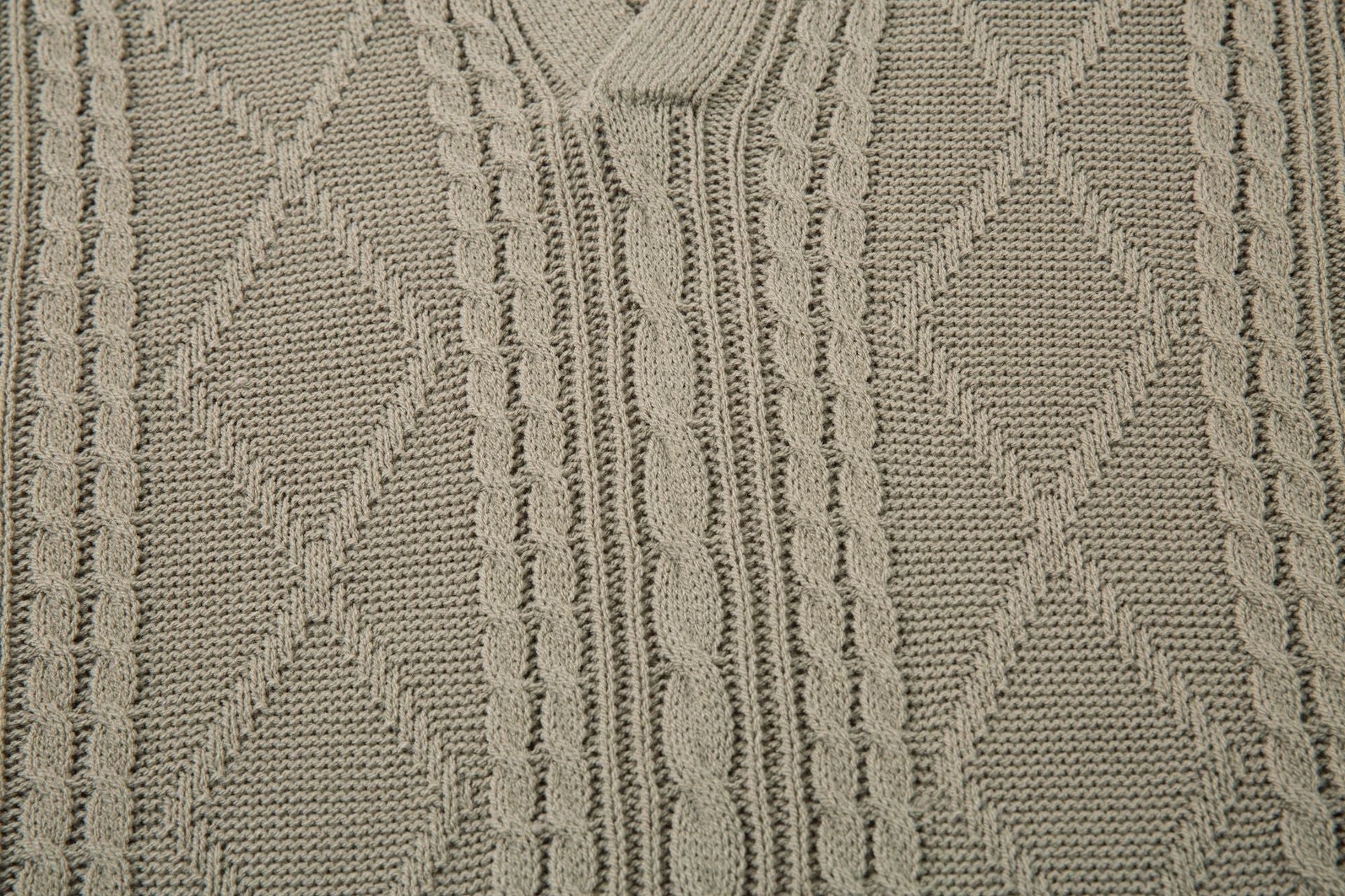 Cable Knit | Textured T-shirt - Luxuryurbanwear