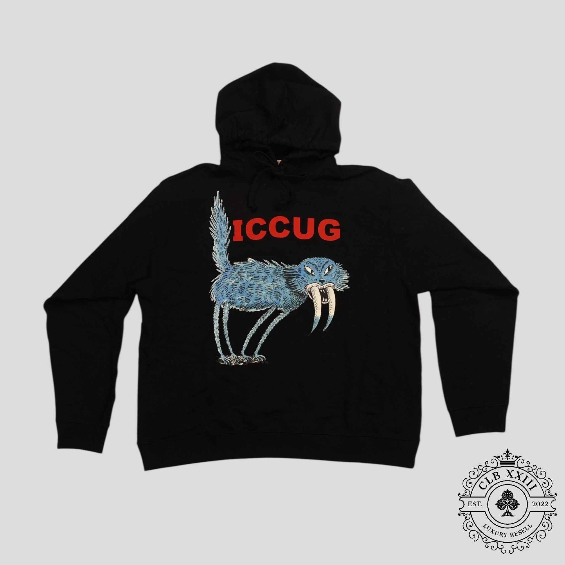 Gucci X Freya Hartas ICCUG Hoodie in Black