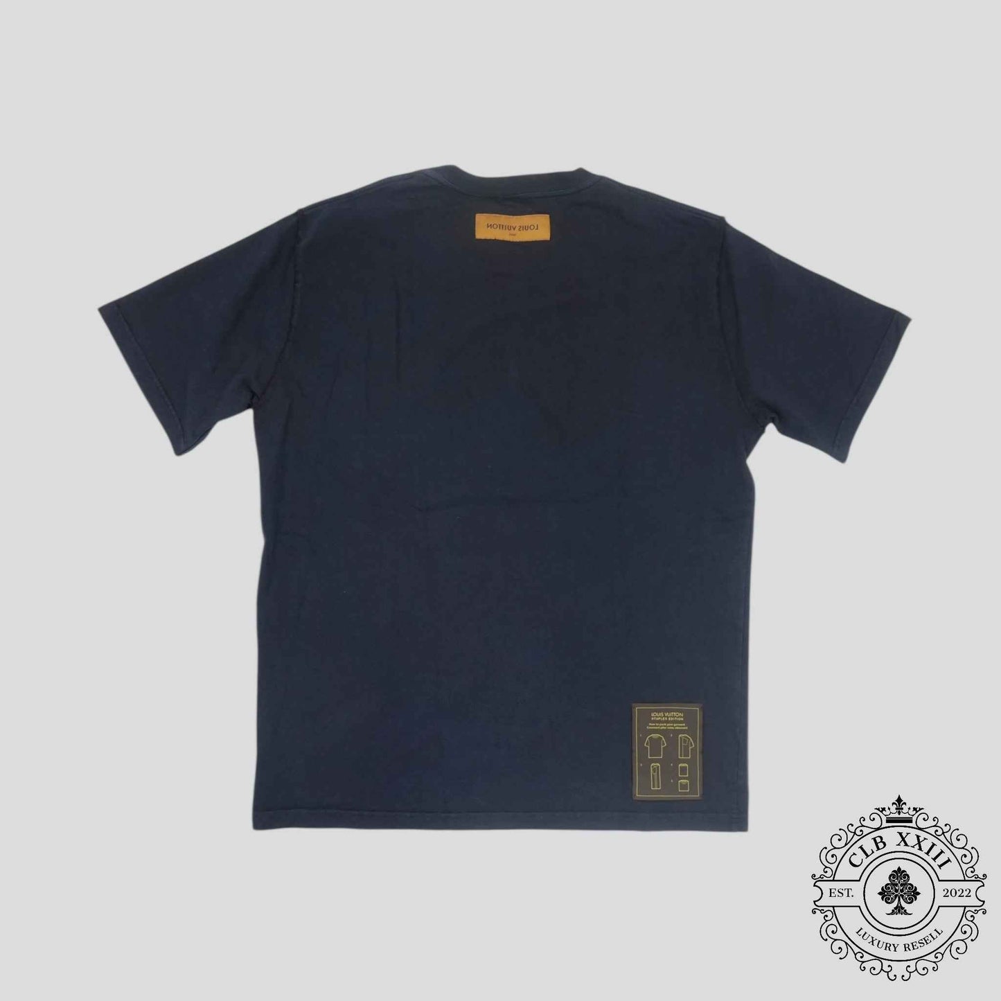 Louis Vuitton Inside Out Tee in Navy Blue