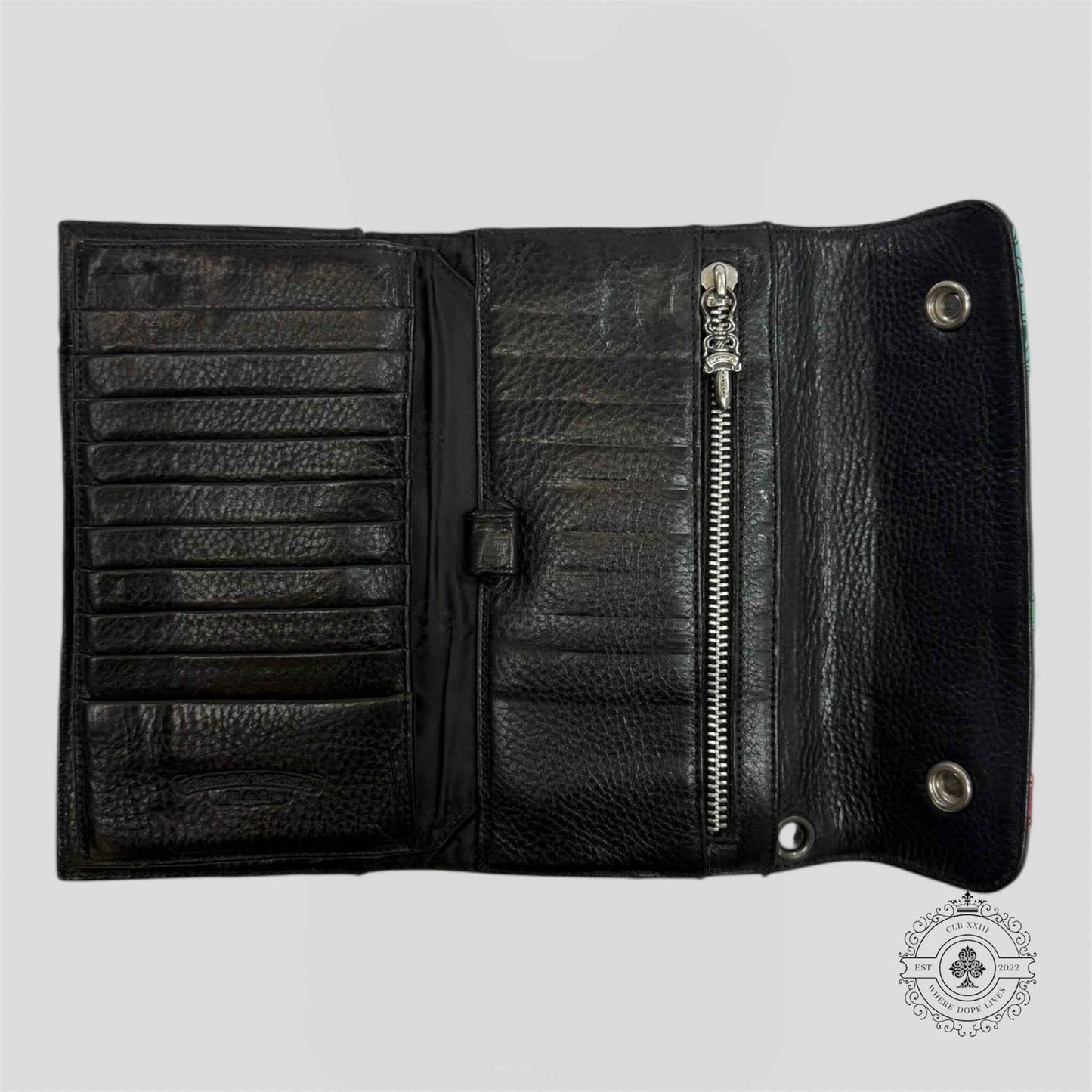 Chrome Hearts Cross Patch Wave Wallet