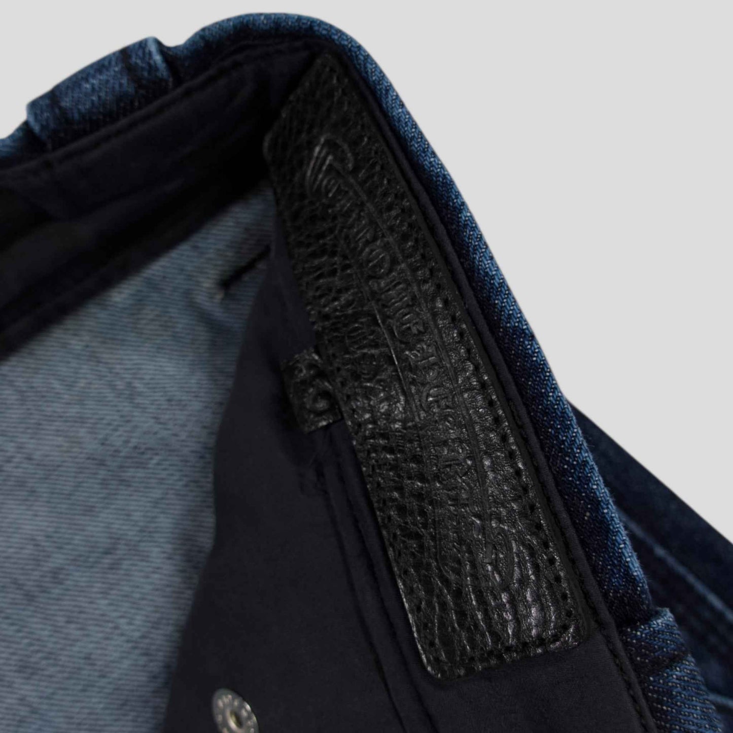 Chrome Hearts Double Turbo Diesel Carpenter Pants in Dark Wash