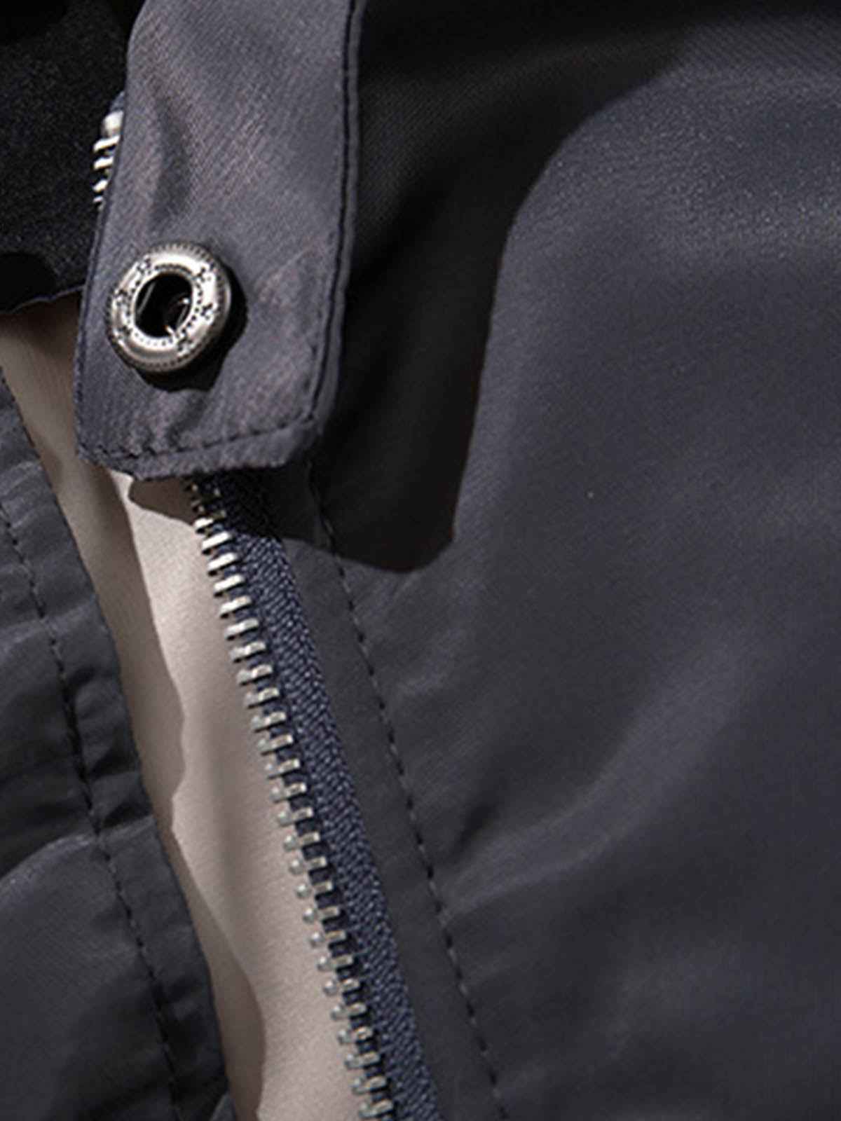 Minimalist Zip Bomber Jacket