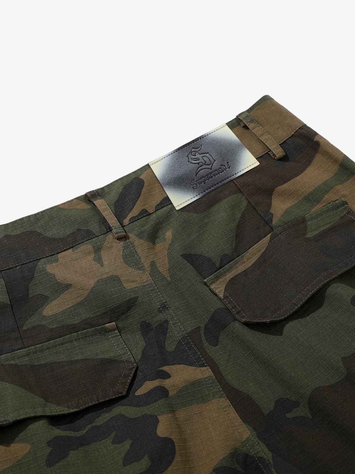 Vintage Multi-Pocket Functional Camo Cargo Pants