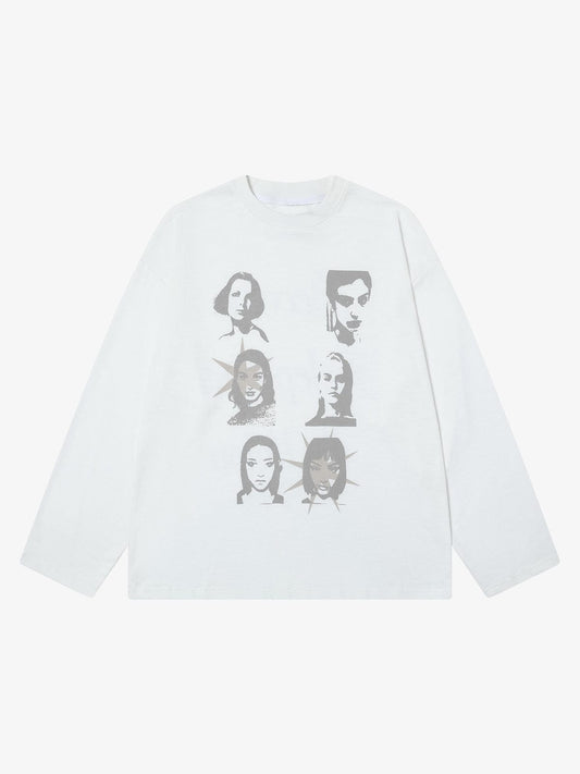 Long Sleeve Portrait Print
