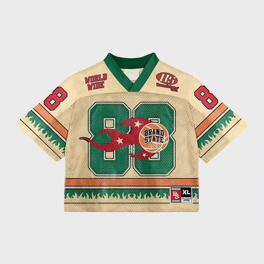 Unisex Mesh Football Jersey | Graphic Print - Luxuryurbanwear