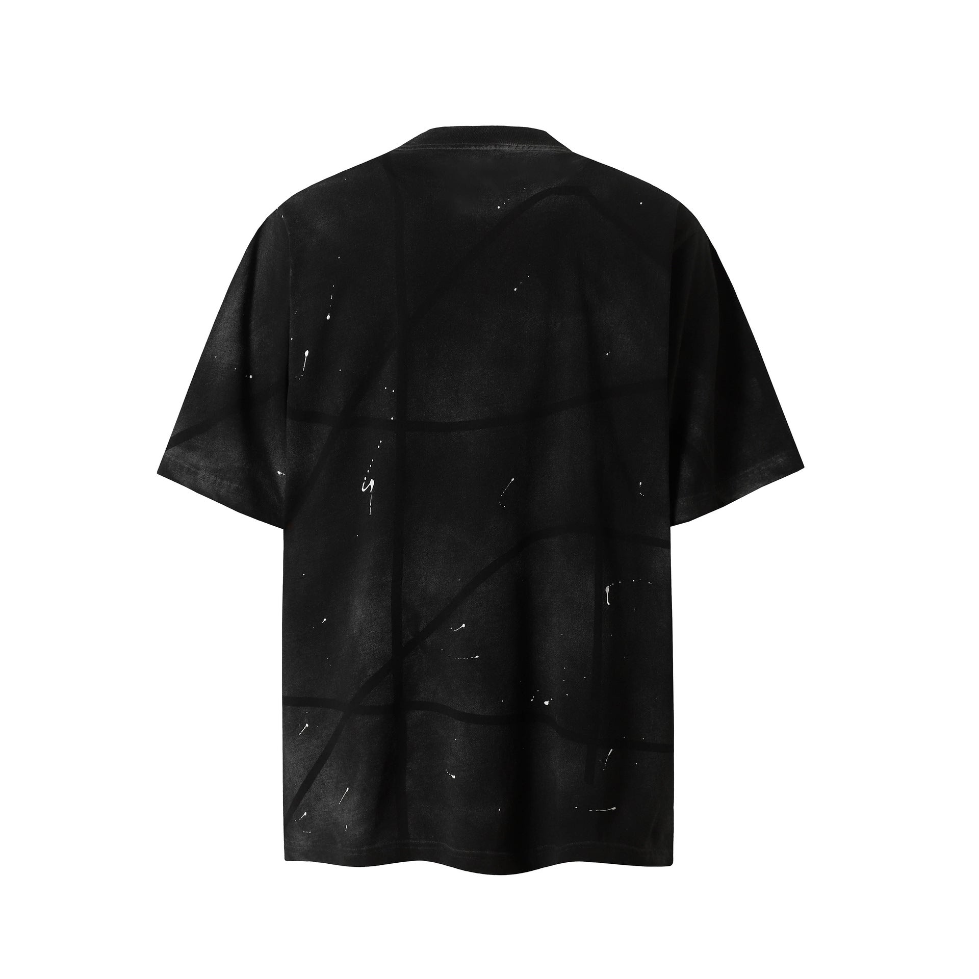 Marble Street Print | Distressed T-Shirt - Luxuryurbanwear