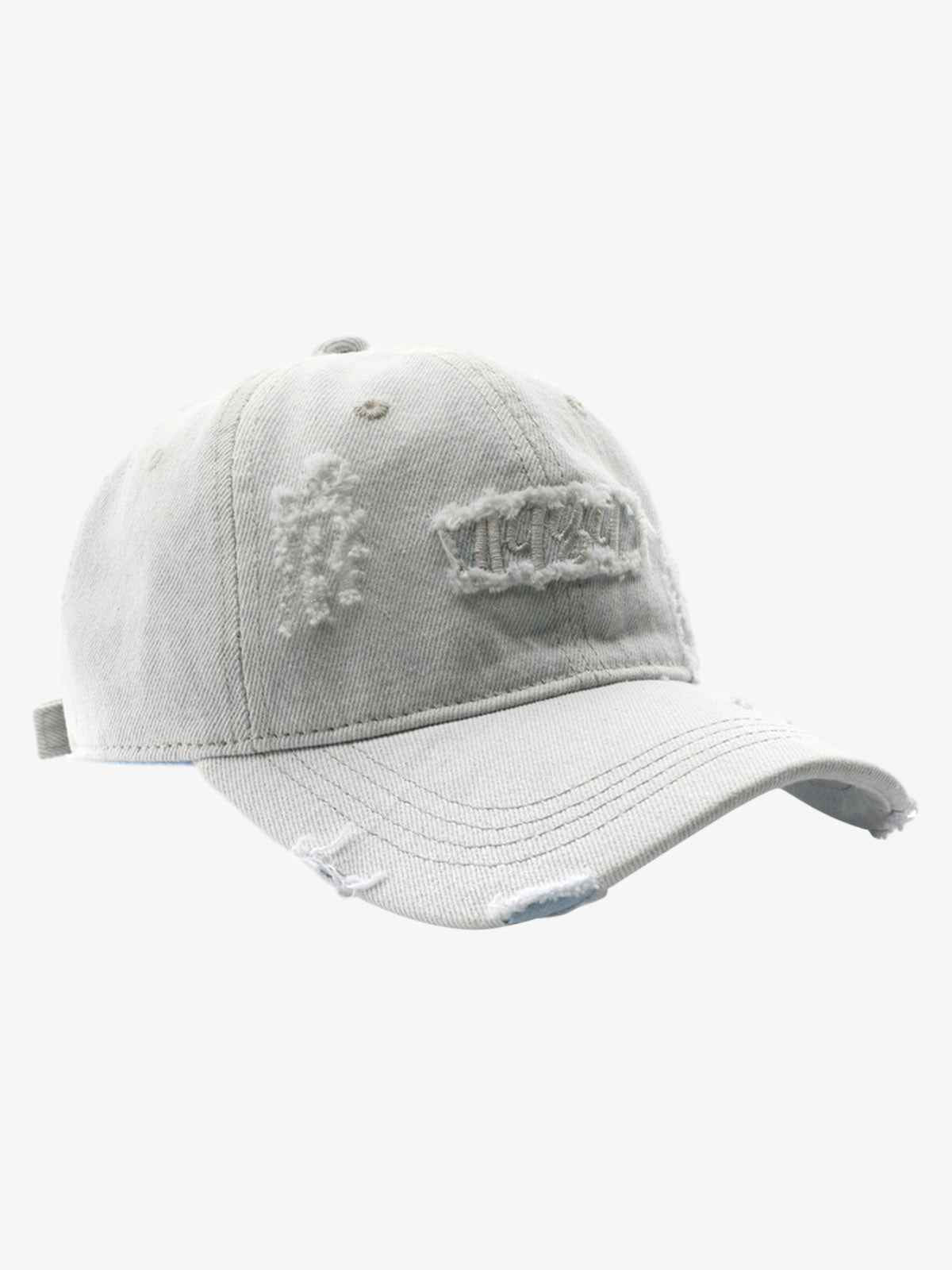 1989 Embroidery Distressed Denim Baseball Cap