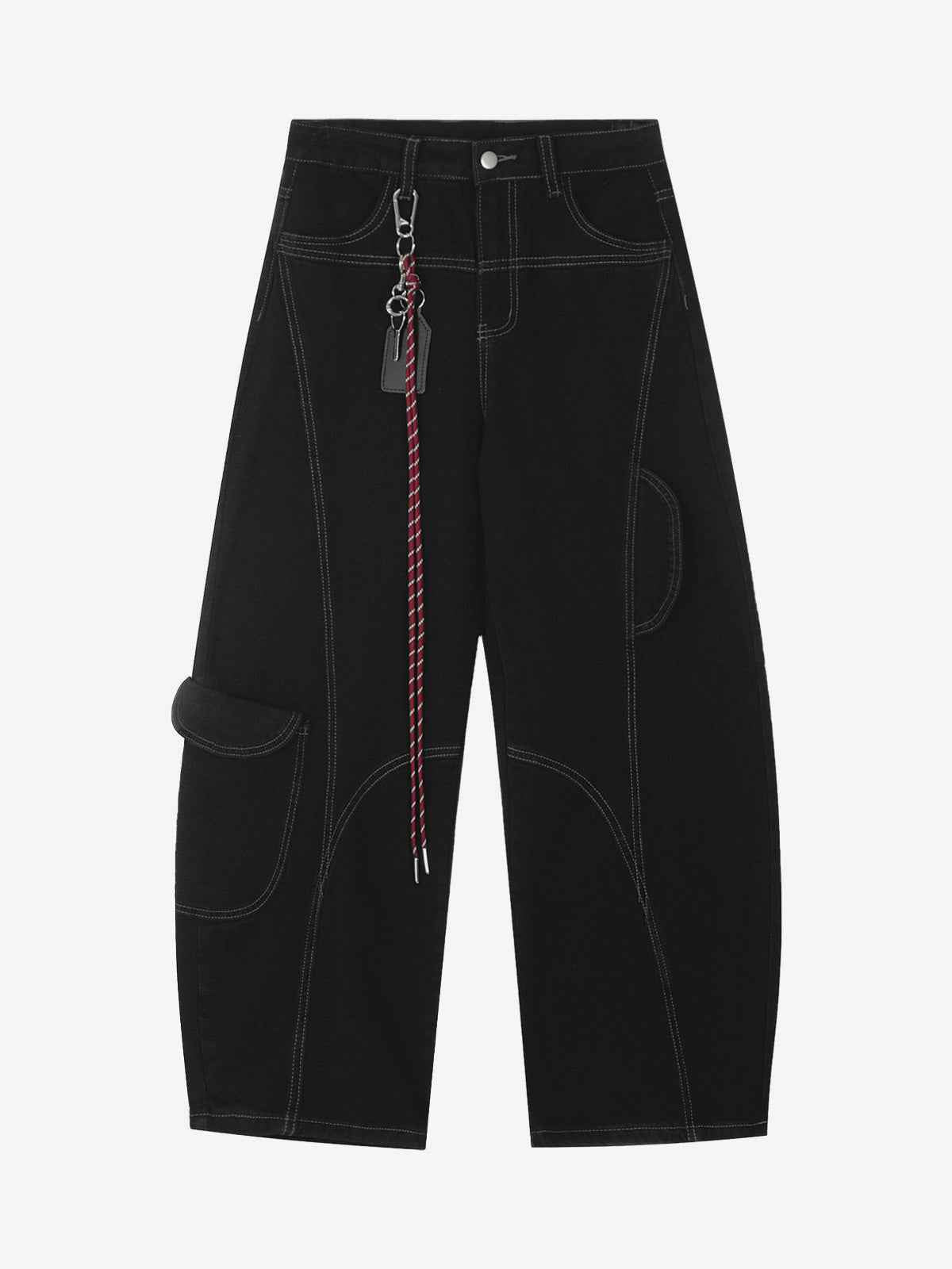 Retro Cargo Barrel Pants