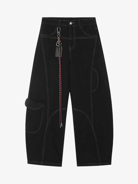 Retro Cargo Barrel Pants