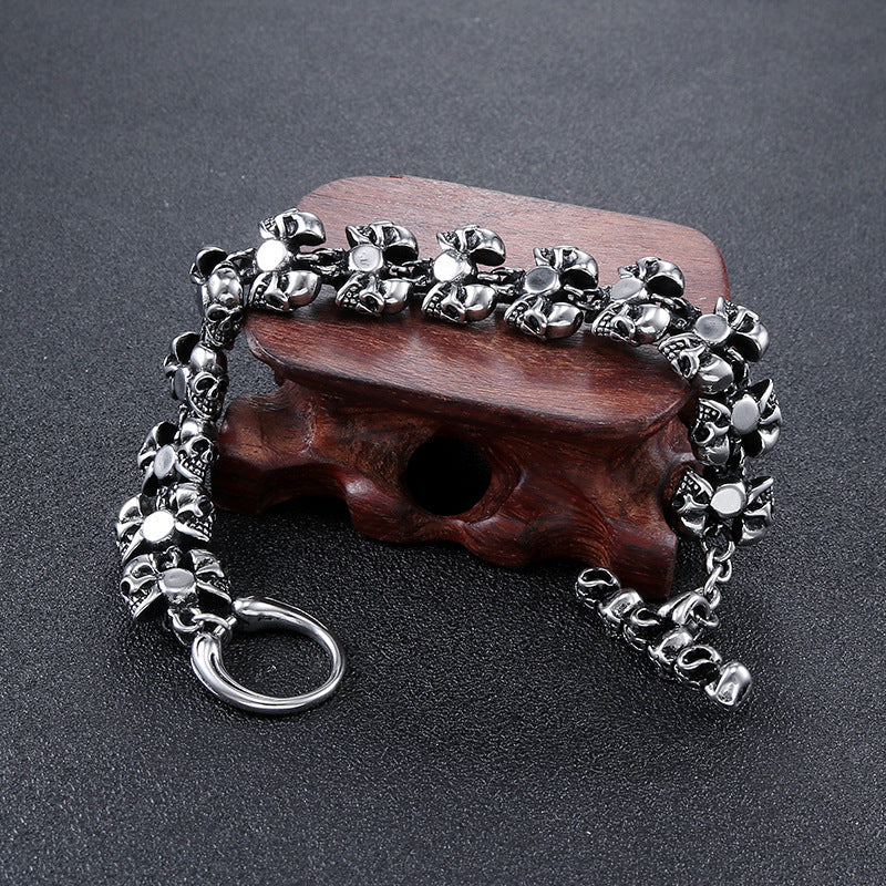 Chaos Skull 22.5cm Bracelet