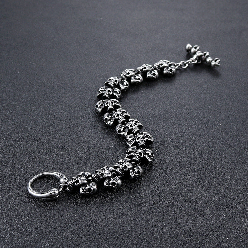 Chaos Skull 22.5cm Bracelet