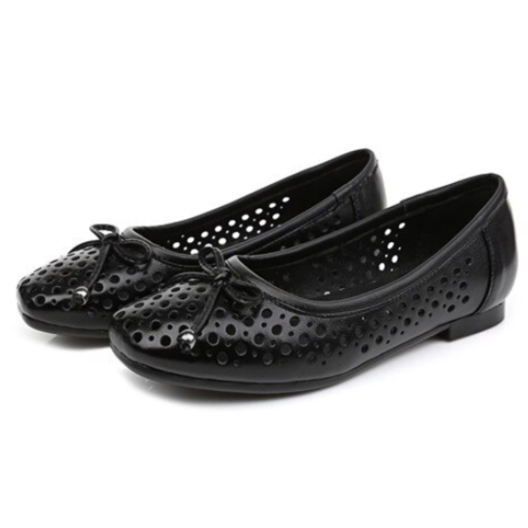 Dalena Women's Slip On Black Shoes - Luxuryurbanwear
