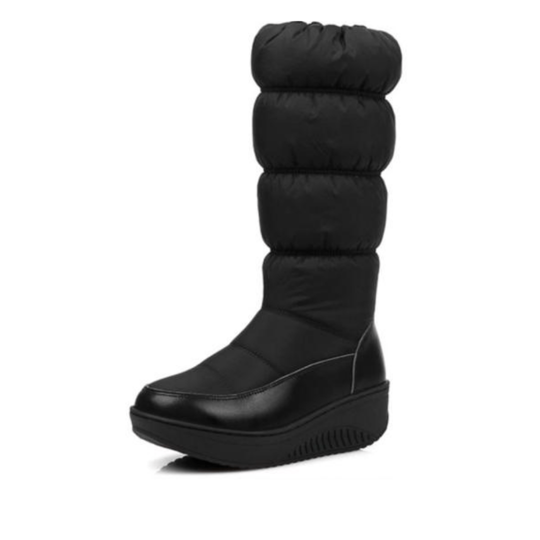 Tonia Women's Winter Mid-Calf Boots - Luxuryurbanwear