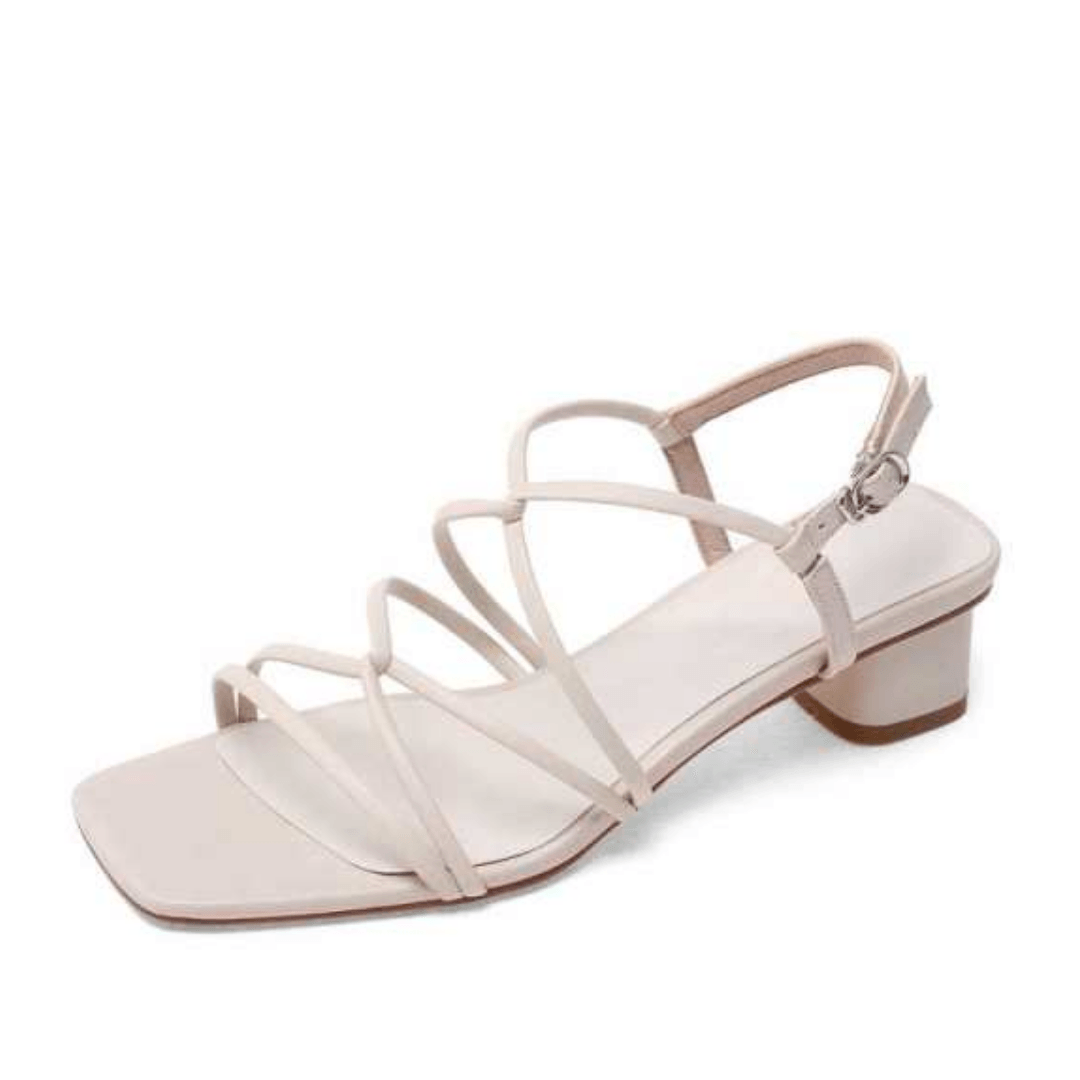 Liza Women's High Quality Mid Heel Sandal