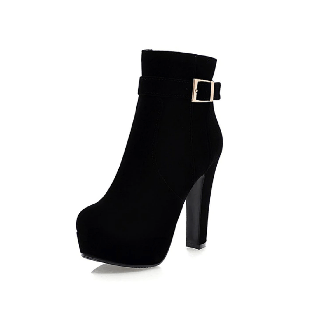 Nikoli Women's Platform Buckle Boots