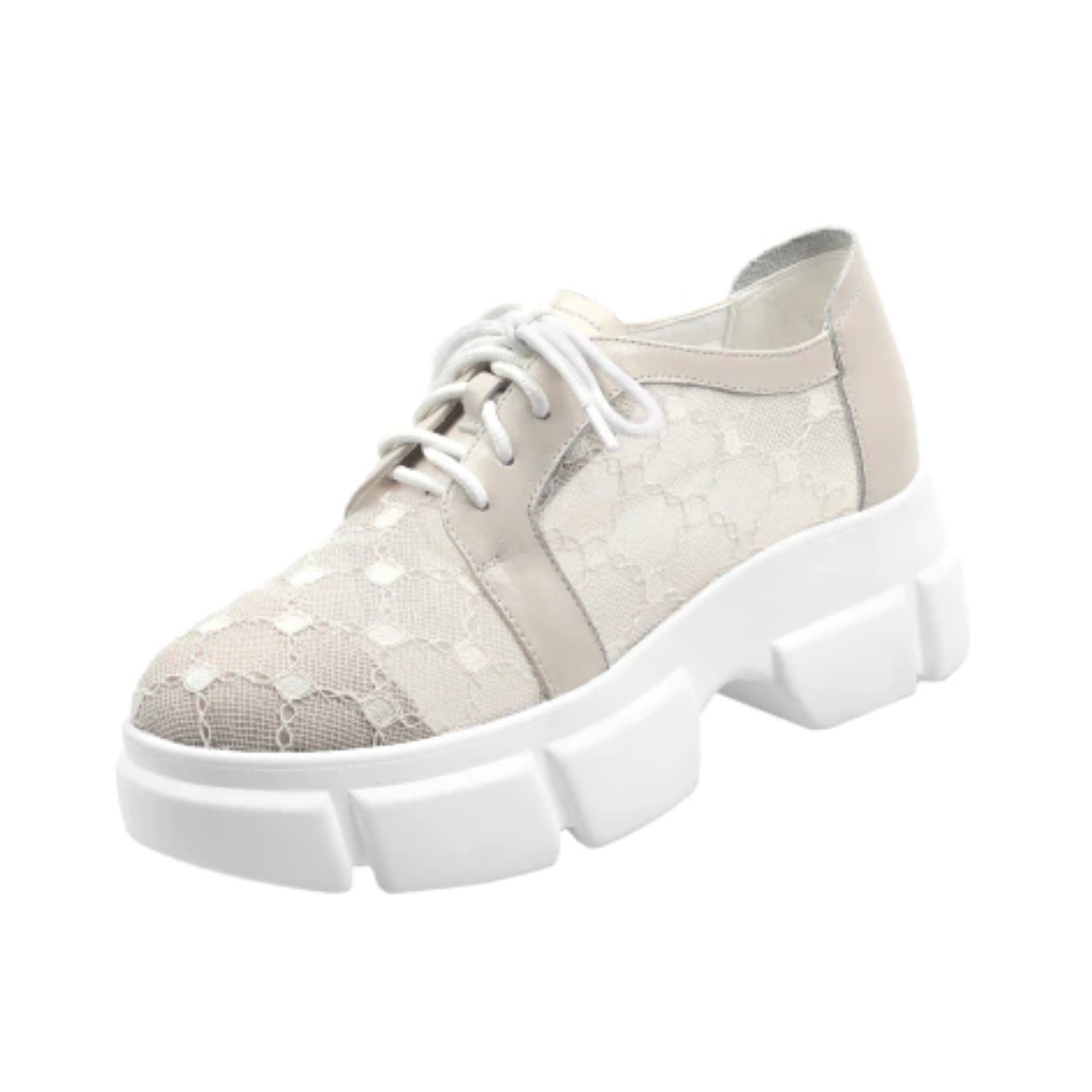 Doheny Women's Platform Breathable Air Mesh Sneaker - Luxuryurbanwear