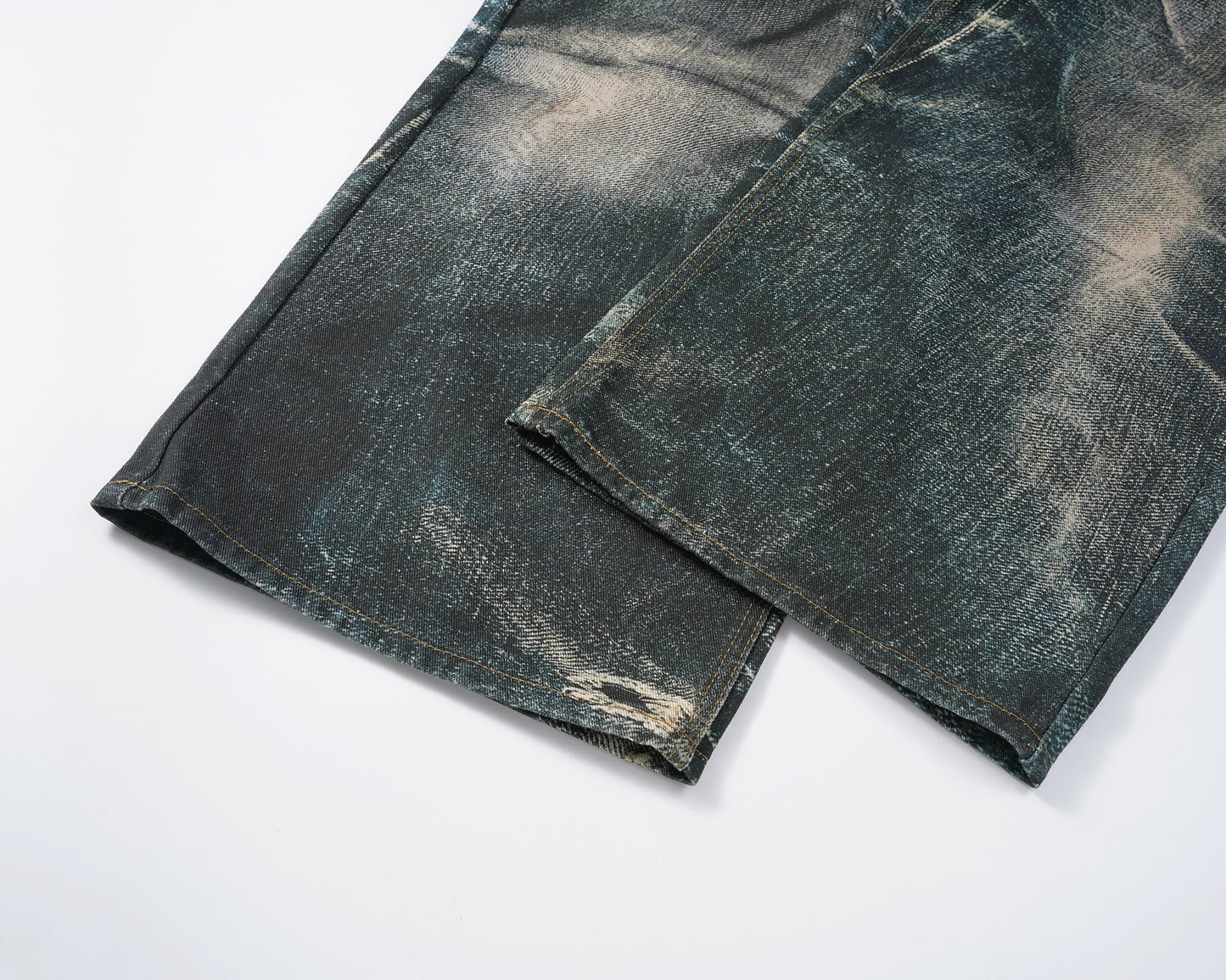 Pastel Chain Print | Denim Jeans - Luxuryurbanwear